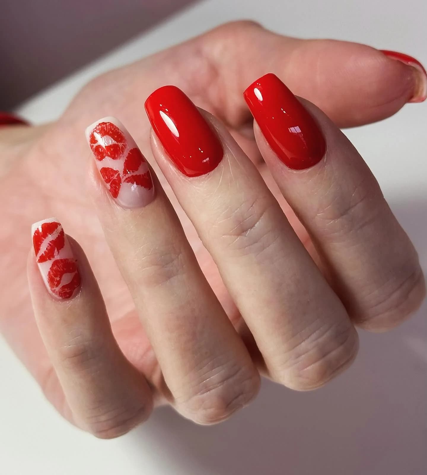 Zdobienia, Czerwień, Nail Lash Time, czerwień, Warszawa Żoliborz