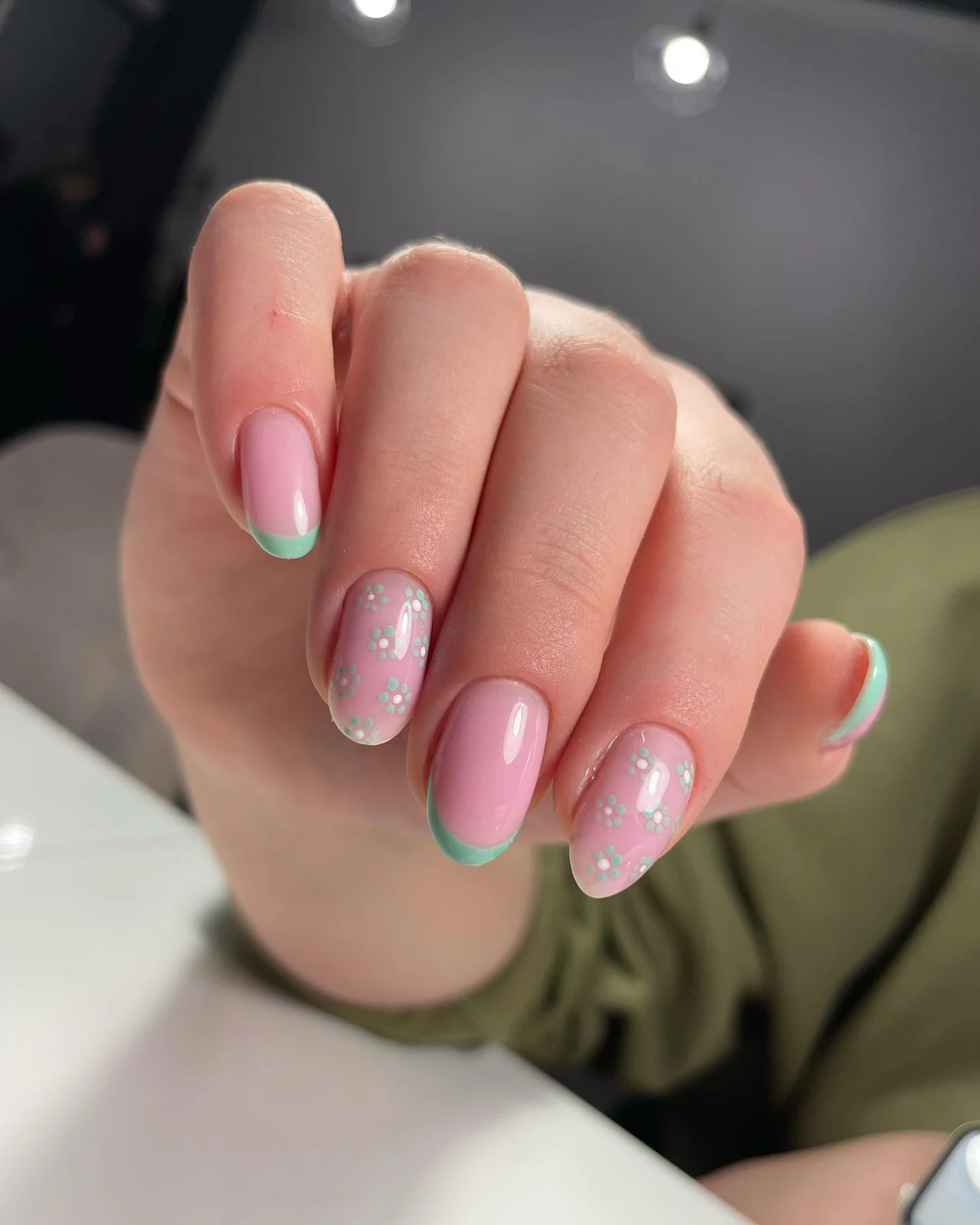 French, Wielokolorowe, Nail Lash Time, wielokolorowe, Warszawa Żoliborz