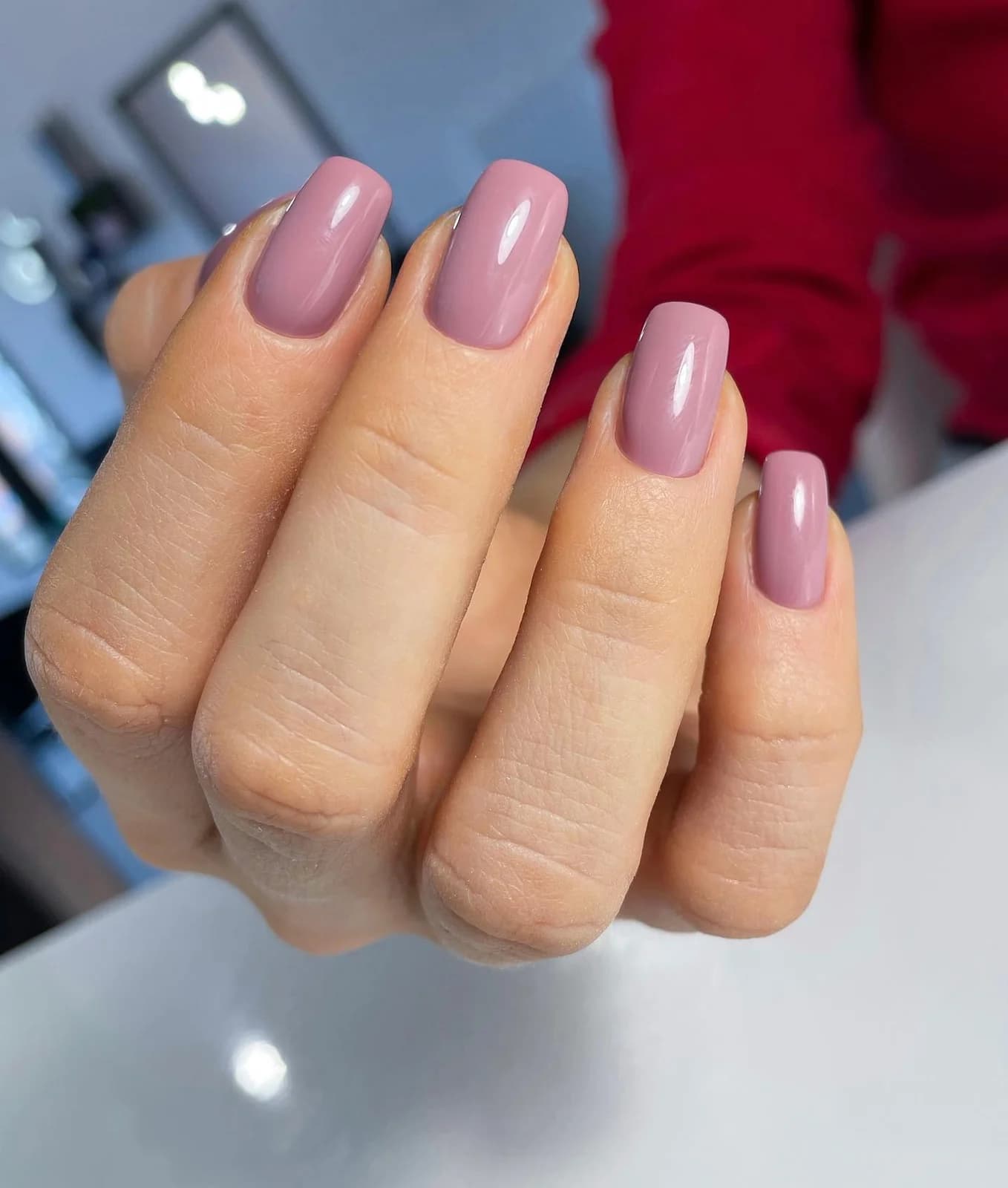 Minimal, Róż, Nail Lash Time, róż, Warszawa Żoliborz