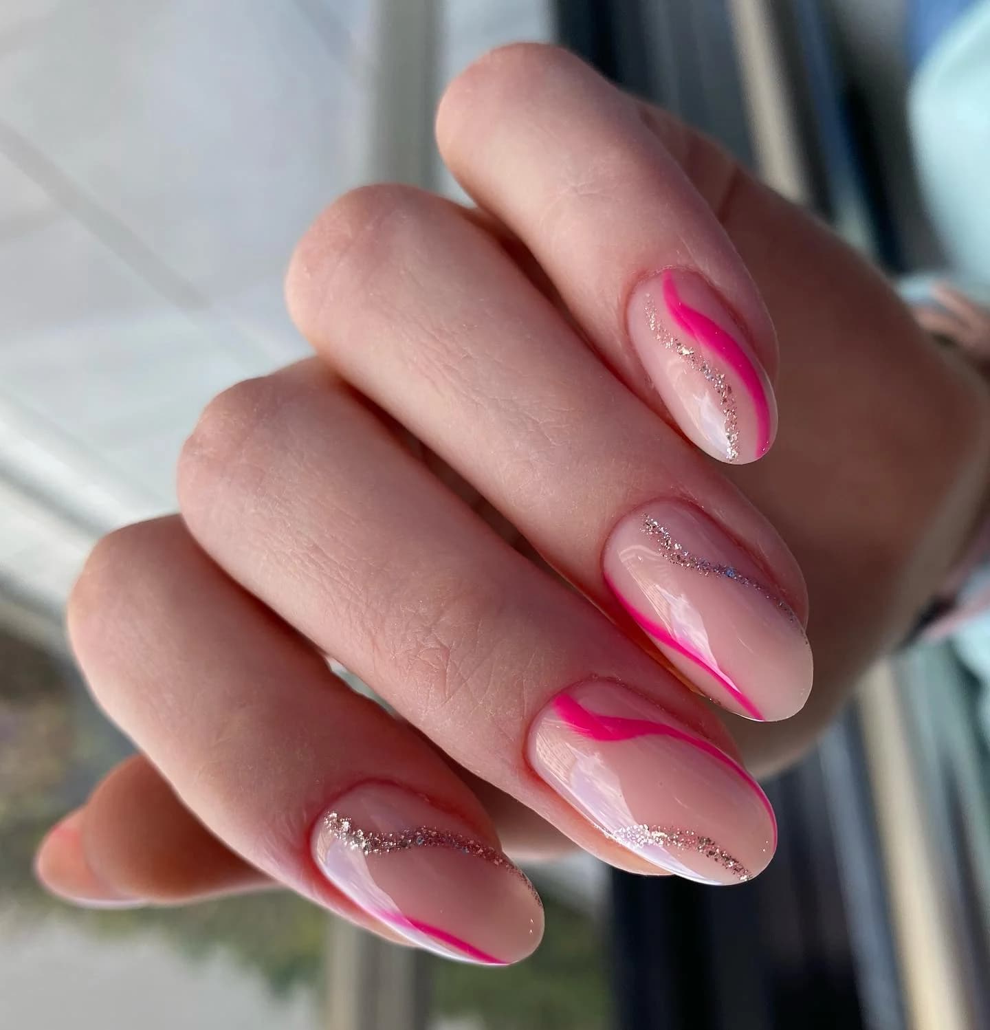 Zdobienia, Róż, Nail Lash Time, róż, Warszawa Żoliborz