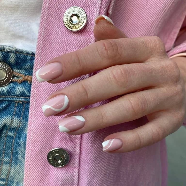 French, Nude, Nail Lash Time, nude, Warszawa Żoliborz