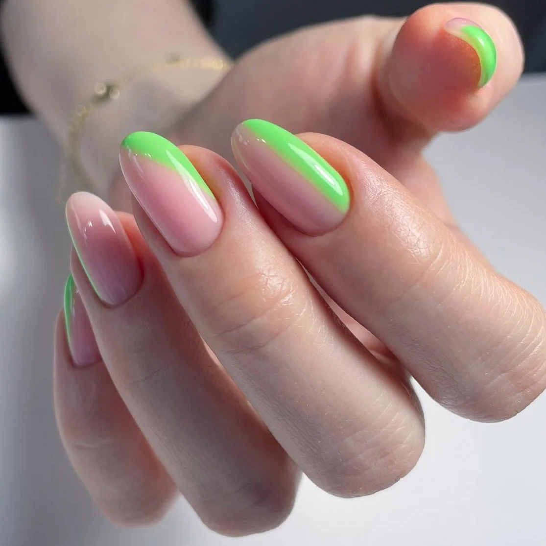 French, Zielony, Nail Lash Time, zielony, Warszawa Żoliborz