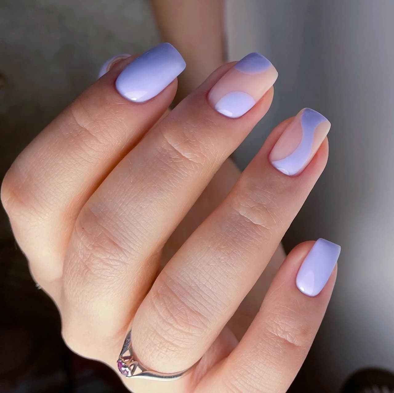French, Wielokolorowe, Nail Lash Time, wielokolorowe, Warszawa Żoliborz