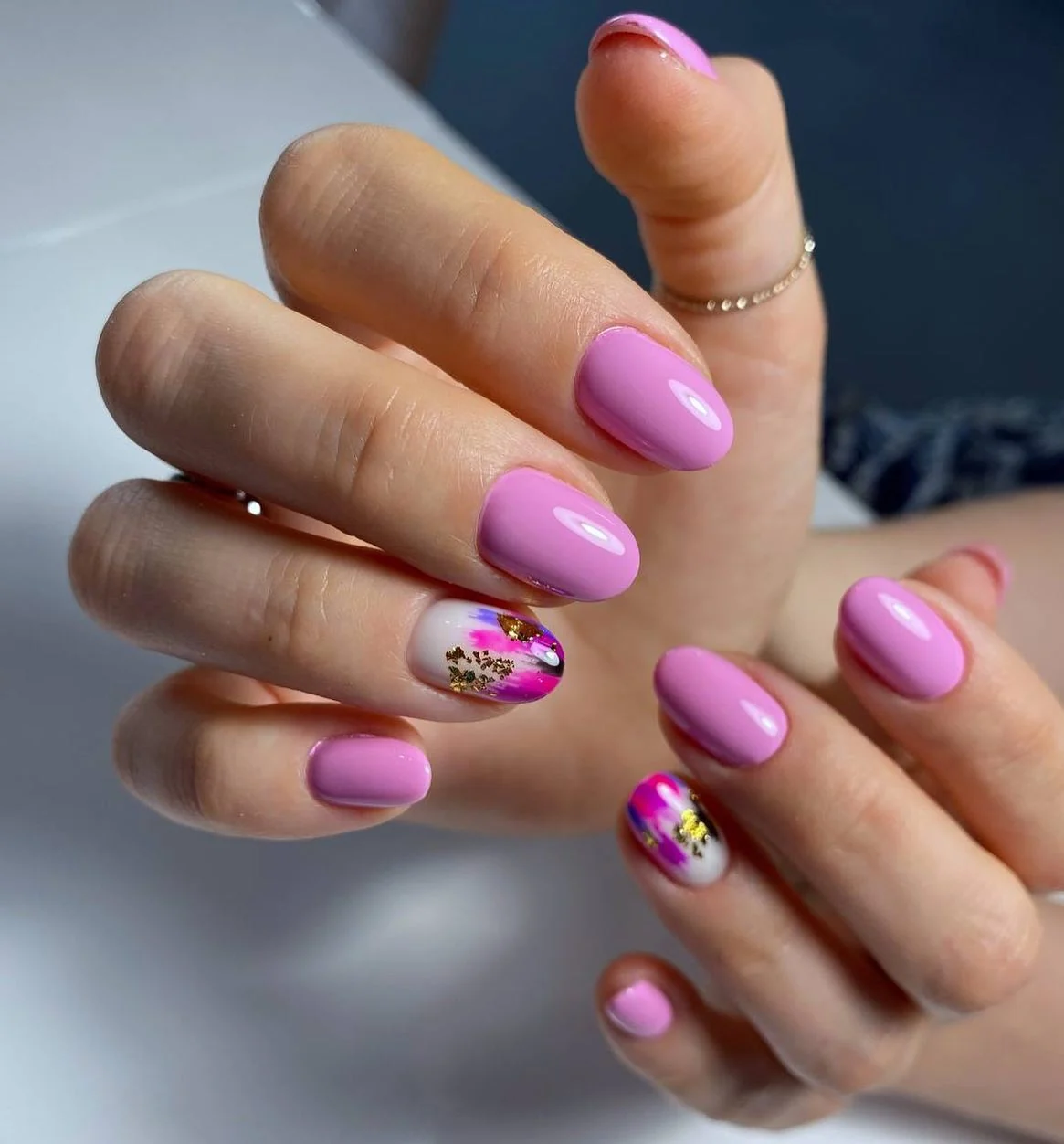Zdobienia, Róż, Nail Lash Time, róż, Warszawa Żoliborz