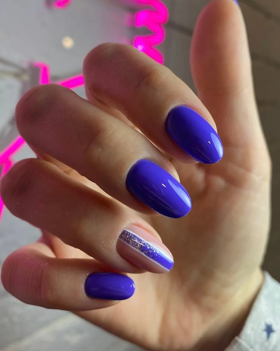 Zdobienia, Fiolet, Nail Lash Time, fiolet, Warszawa Żoliborz