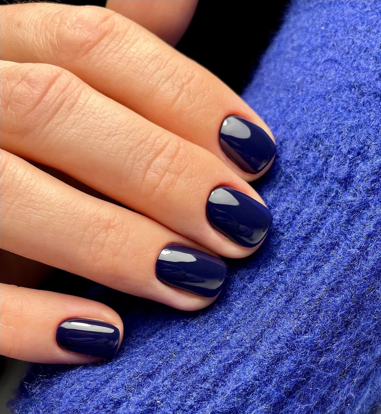 Minimal, Niebieski, Nail Lash Time, niebieski, Warszawa Żoliborz