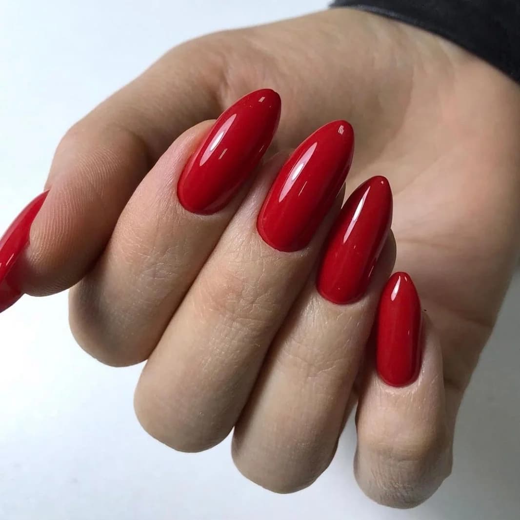 Minimal, Czerwień, Nail Lash Time, czerwień, Warszawa Żoliborz