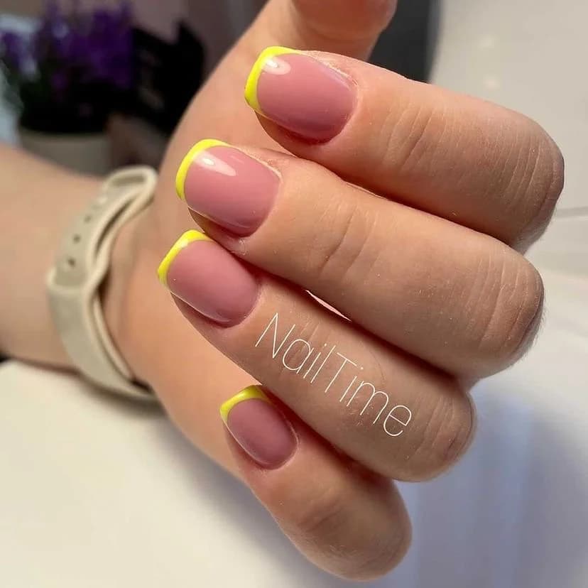 French, Wielokolorowe, Nail Lash Time, wielokolorowe, Warszawa Żoliborz