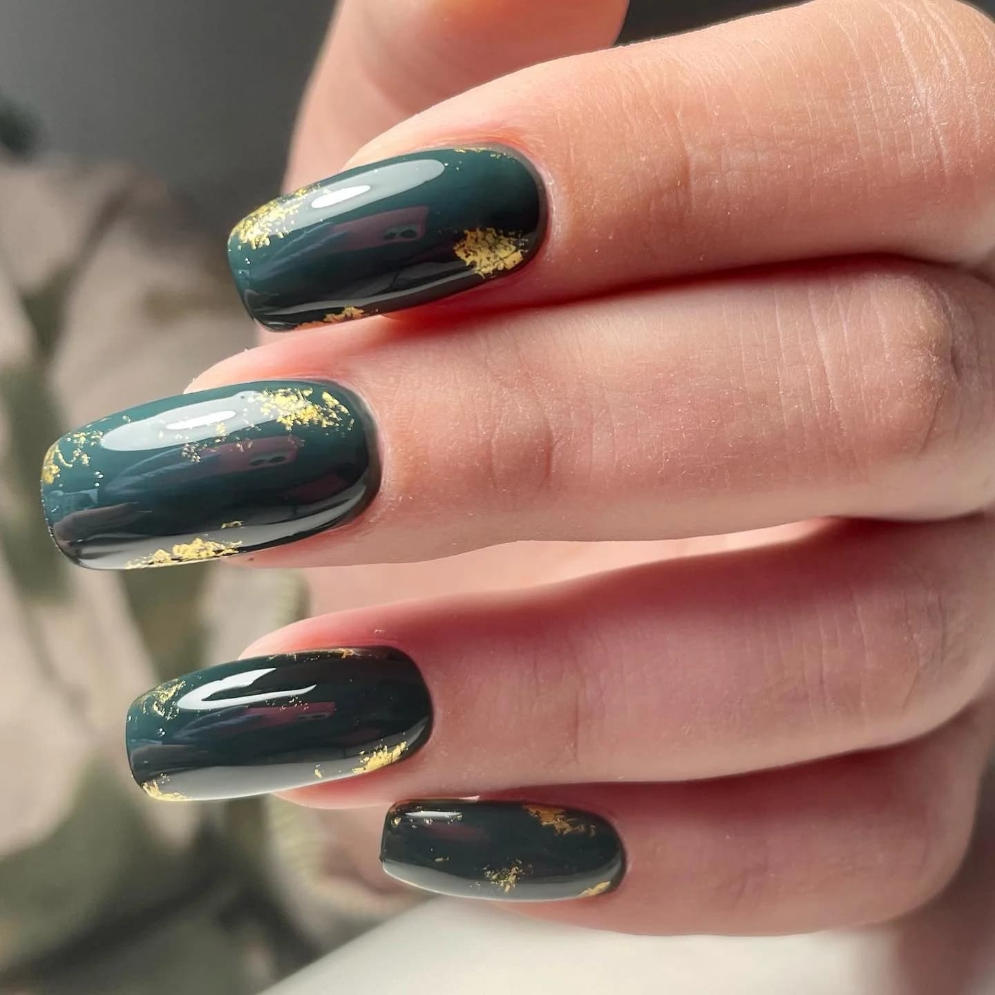Minimal, Zielony, Nail Lash Time, zielony, Warszawa Żoliborz