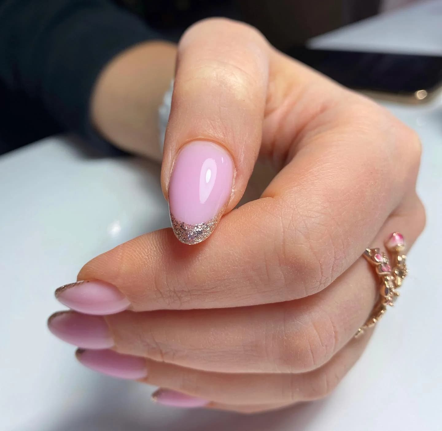 Zdobienia, Róż, Nail Lash Time, róż, Warszawa Żoliborz