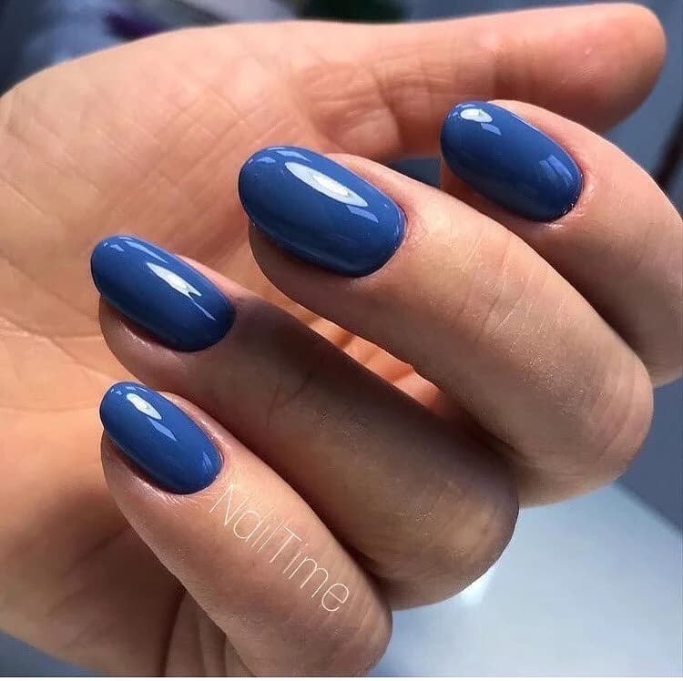 Minimal, Niebieski, Nail Lash Time, niebieski, Warszawa Żoliborz