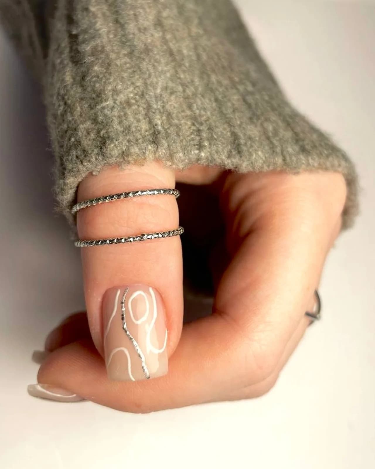 Zdobienia, Nude, Nail Lash Time, nude, Warszawa Żoliborz