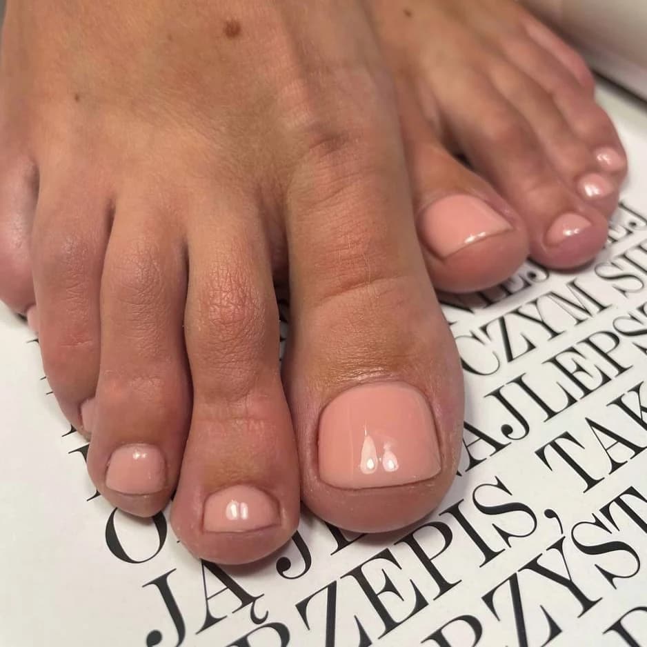 Pedicure, Nude, Nail Lash Time, nude, Warszawa Żoliborz
