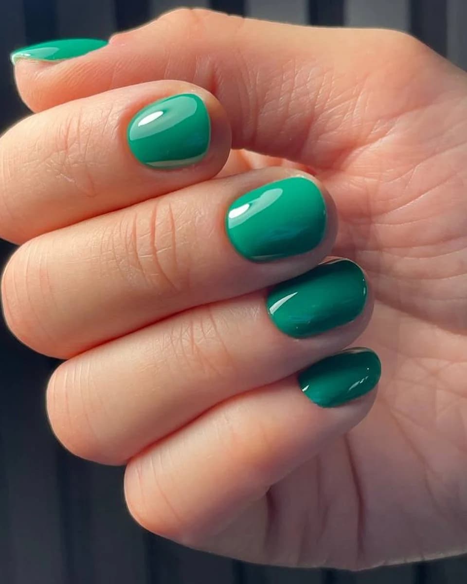 Minimal, Zielony, Nail Lash Time, zielony, Warszawa Żoliborz