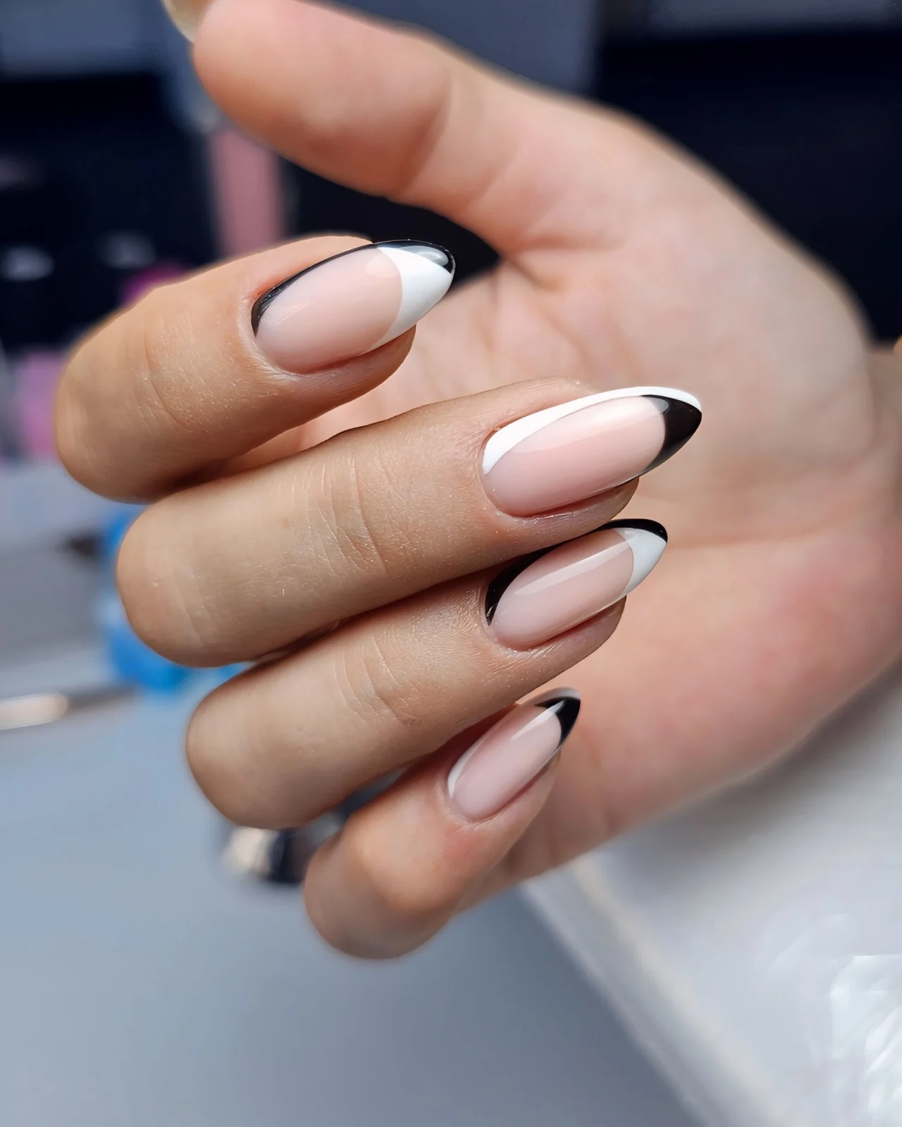 French, Ciemne, Nail Lash Time, ciemne, Warszawa Żoliborz